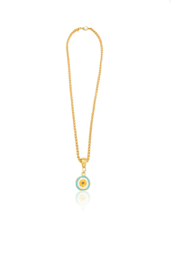 Evil Eye & Initial Necklace Stack Duo – Zevar King