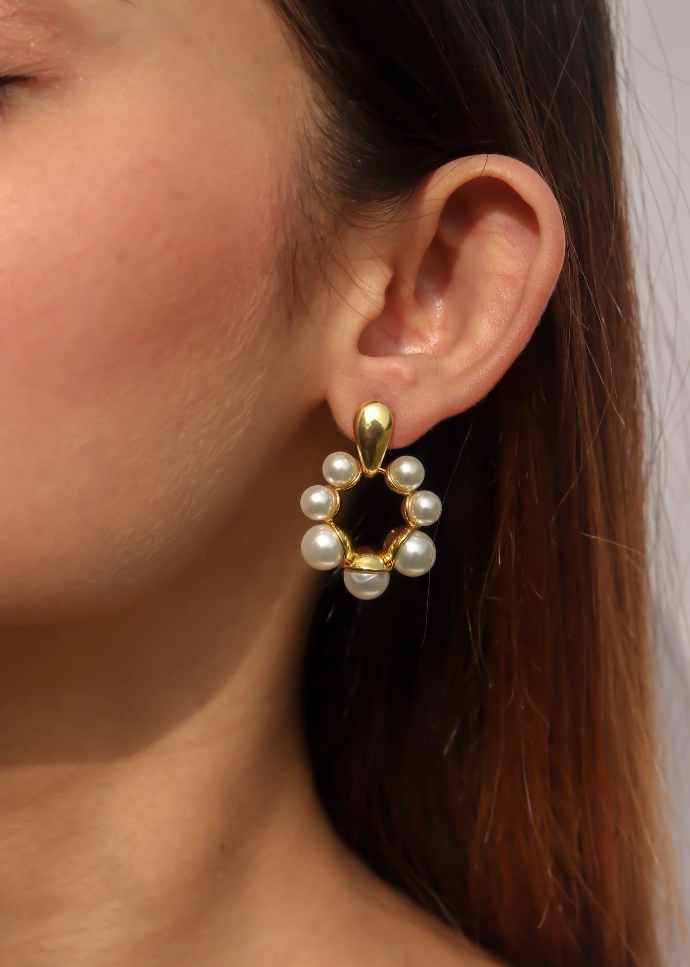 Maple Pearl Earrings - Zevar King