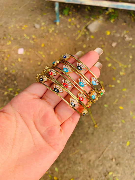 Beget Eye Cuff Bracelet - Zevar King