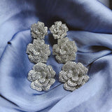 Blush Rose Earrings - Zevar King