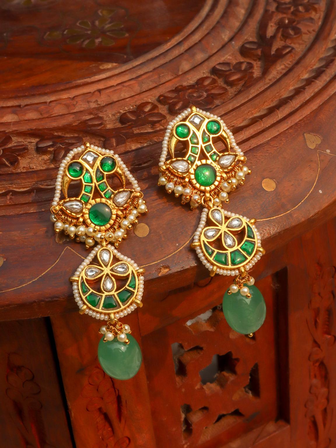 Palak necklace set - Zevar King