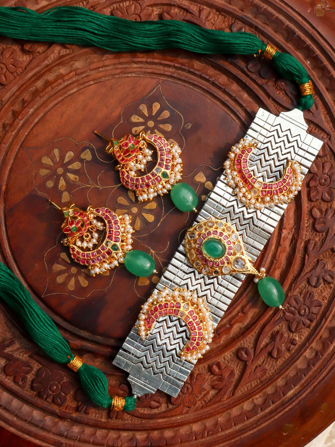 Aabidah Choker Set - Zevar King