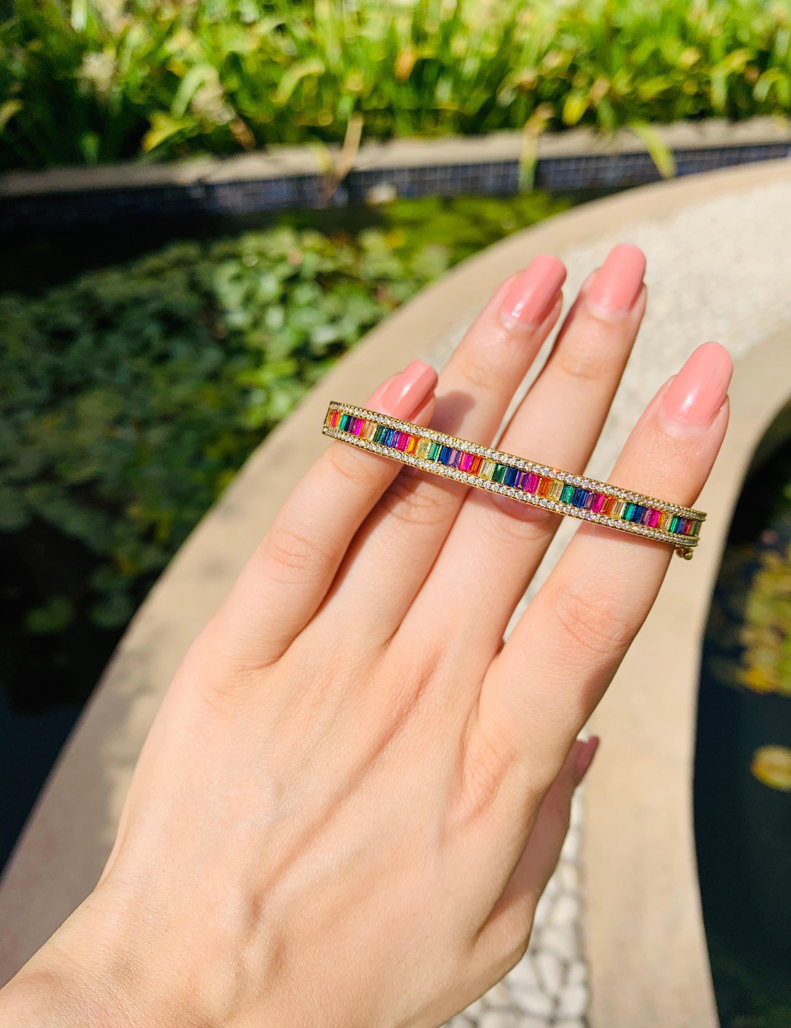 Rainbow love Bracelets - Zevar King