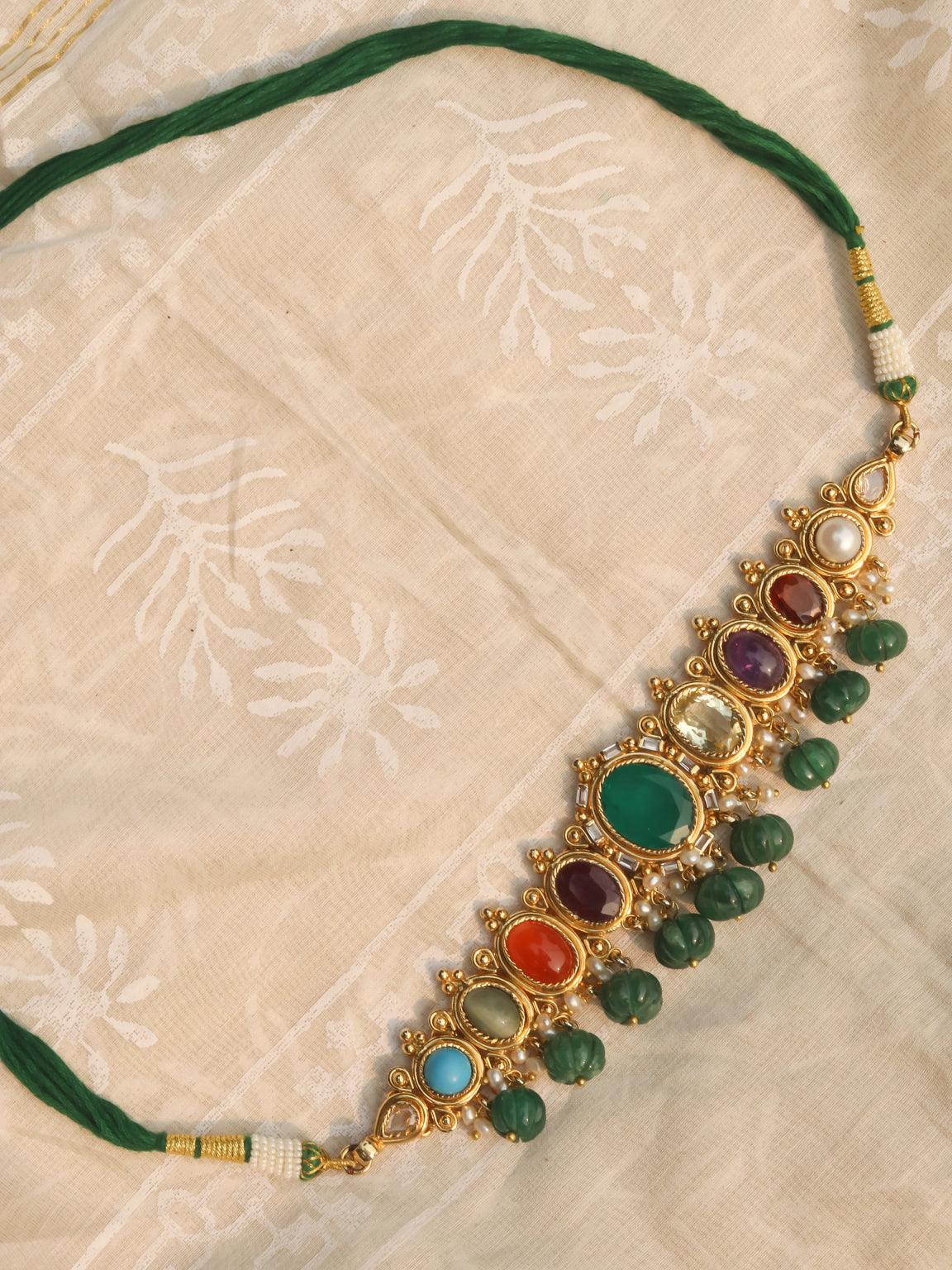 Noor Choker Set - Zevar King