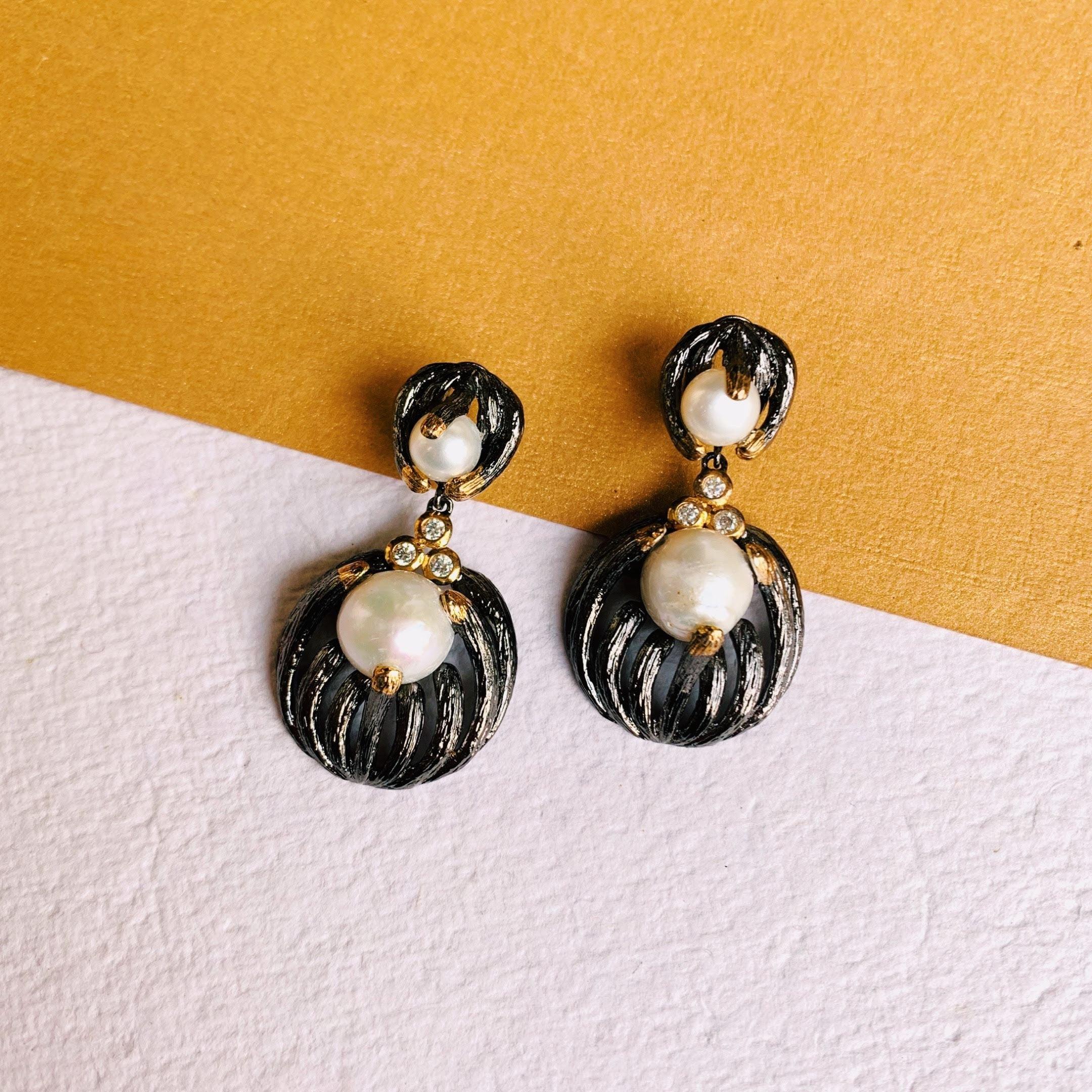 Vintage Thai Earrings - Zevar King