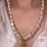 Pearl Dreams Stack Necklace - Zevar King