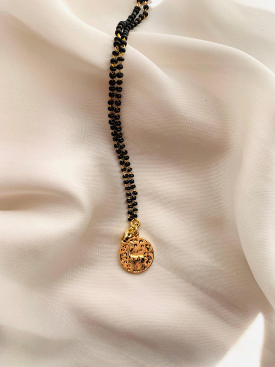 Load image into Gallery viewer, Zodiac Charm Black Beads Bracelet - Zevar King
