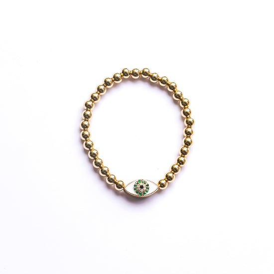 Gold Eye Bracelet - Zevar King
