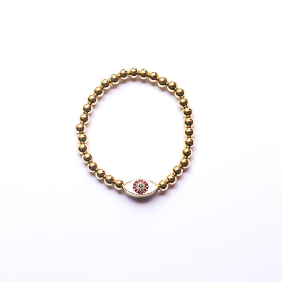Gold Eye Bracelet - Zevar King