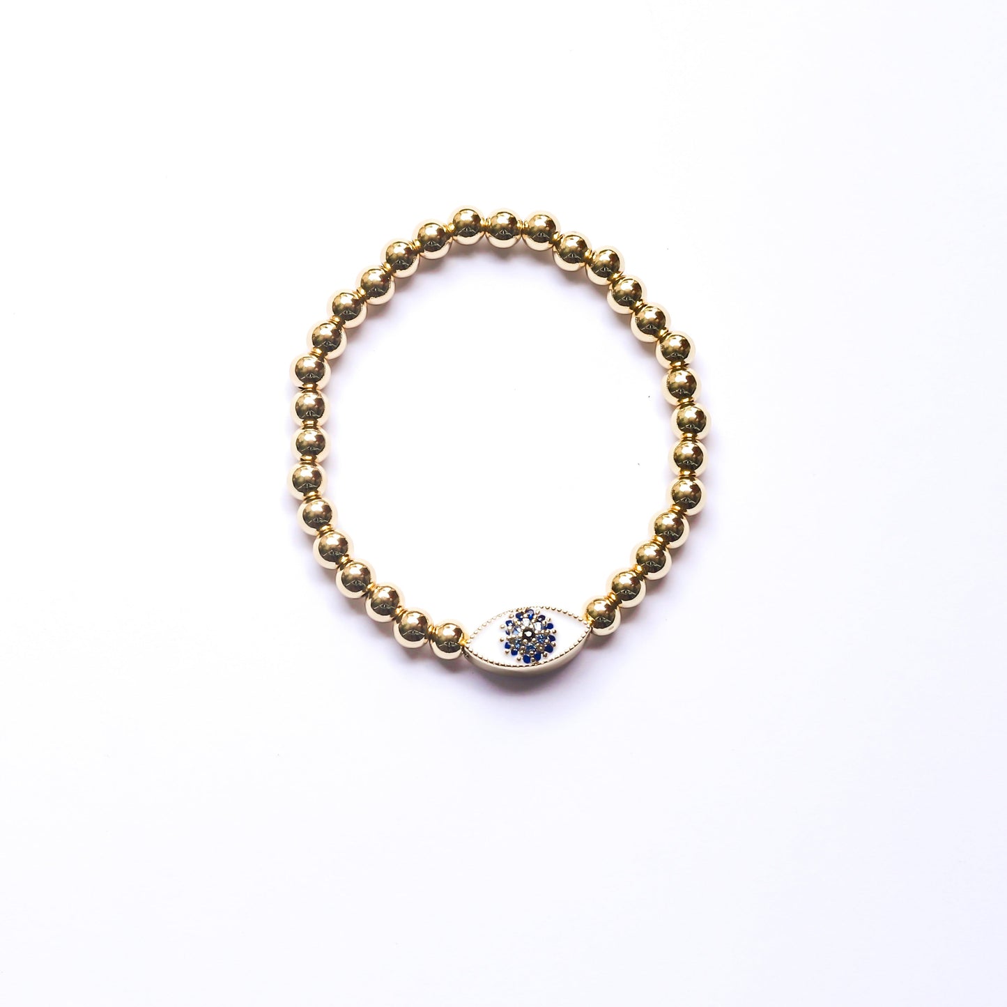 Gold Eye Bracelet - Zevar King