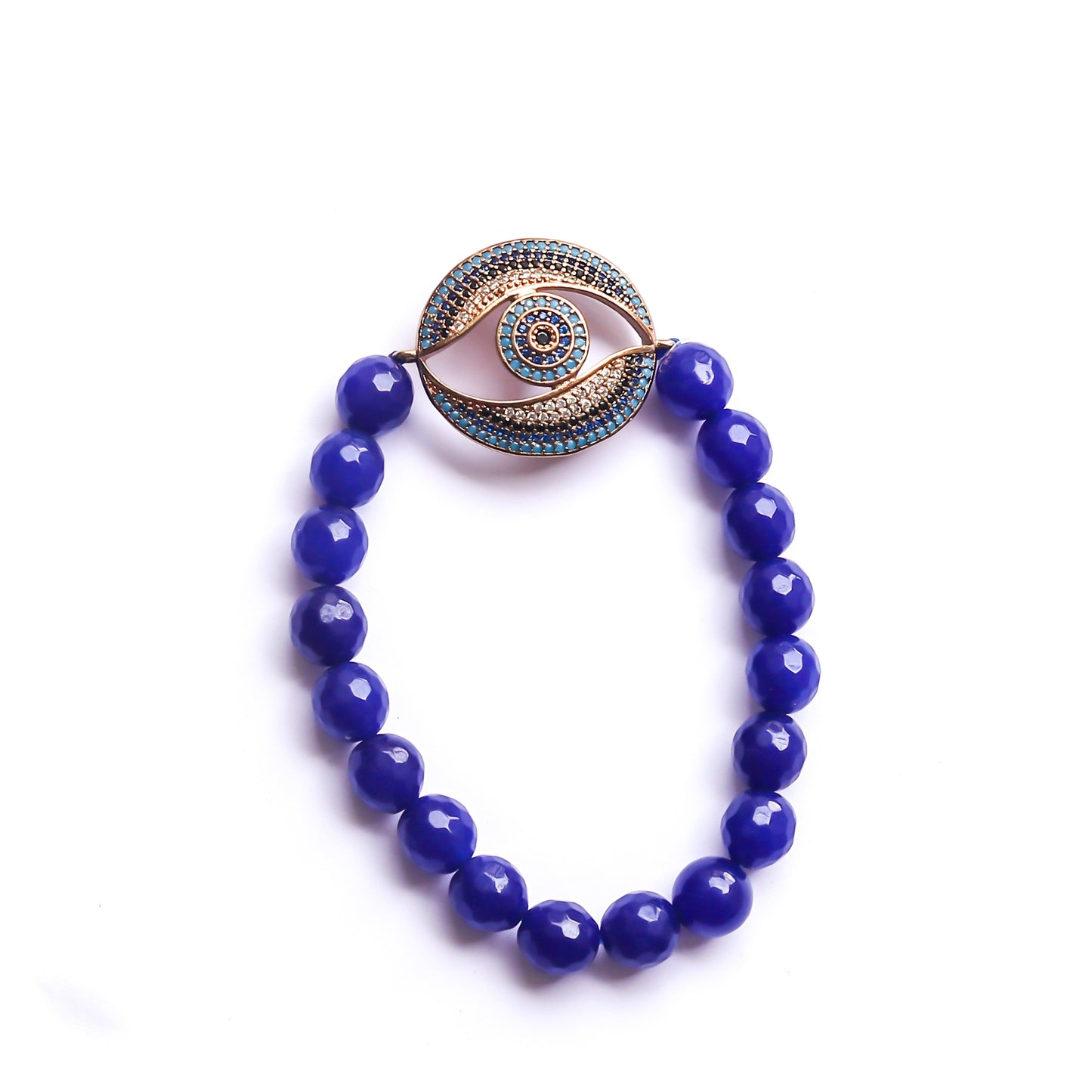 Blue Agate Protection Bracelet - Zevar King