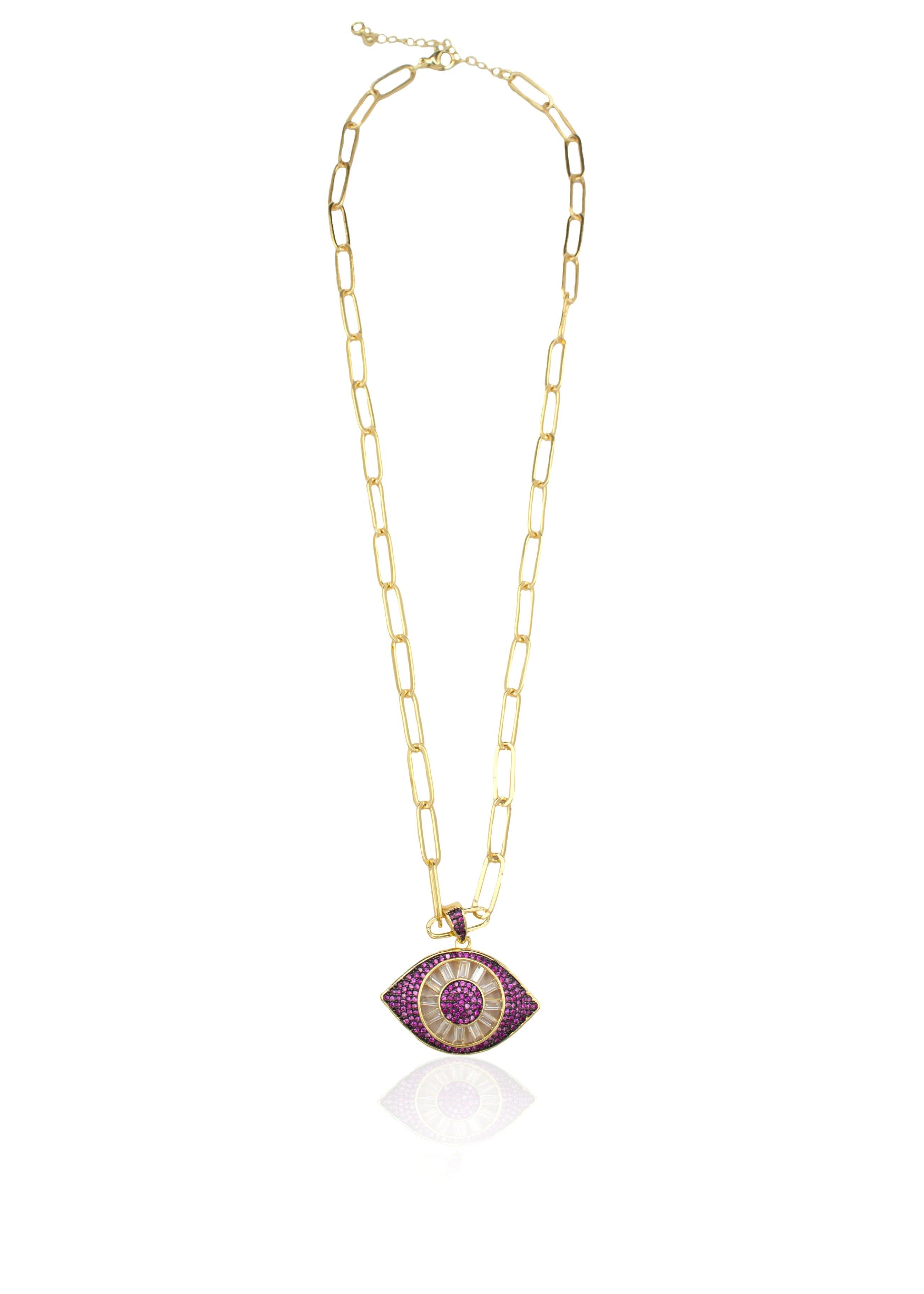 Sphinx Eye Necklace - Zevar King