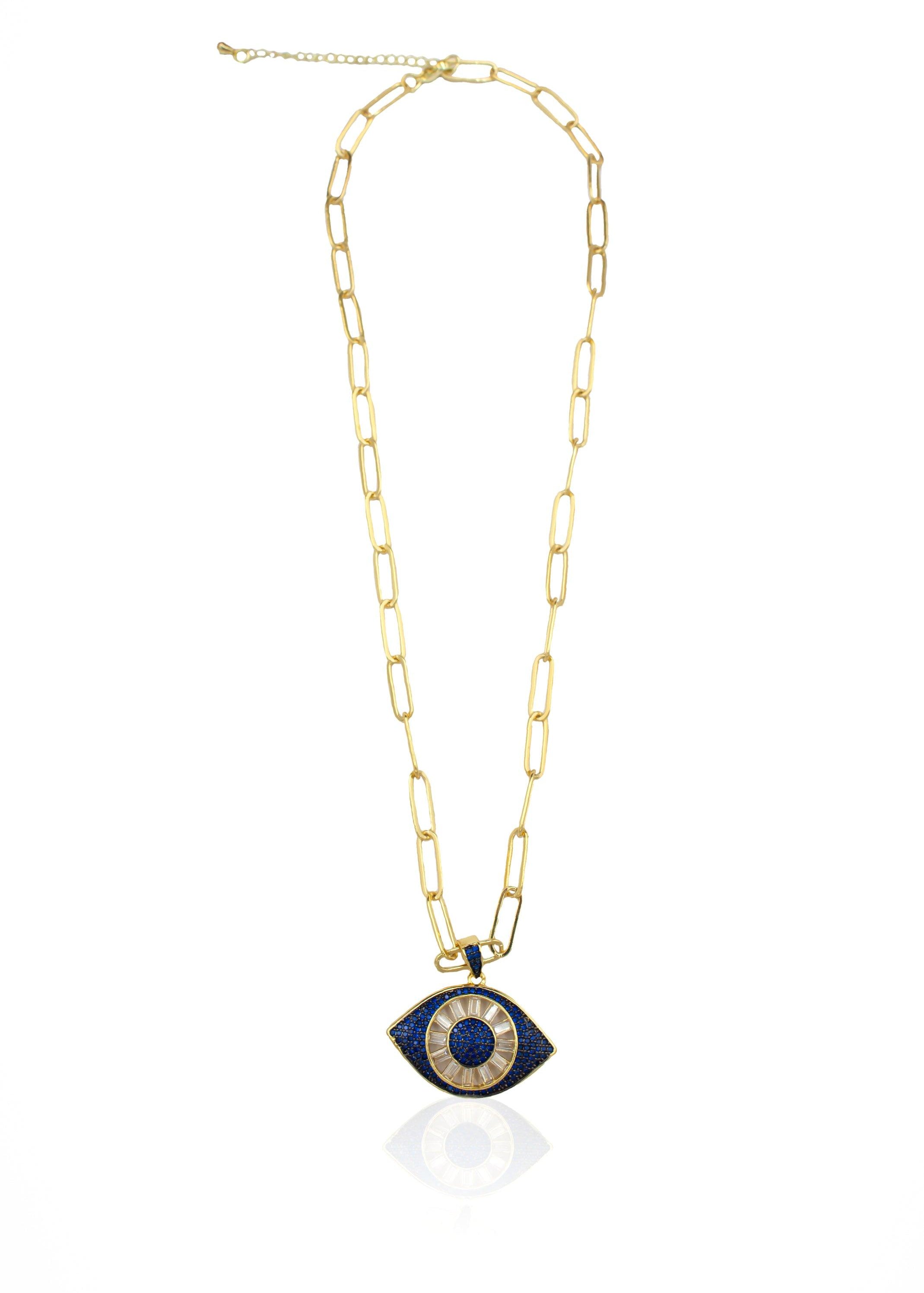 Sphinx Eye Necklace - Zevar King