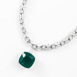 Isadora Drop Diamanté Necklace
