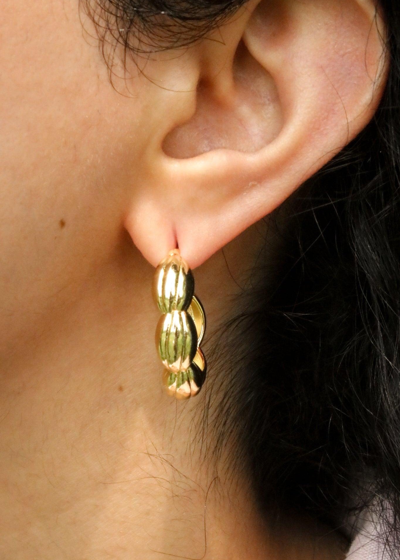 Marigold Hoops - Zevar King