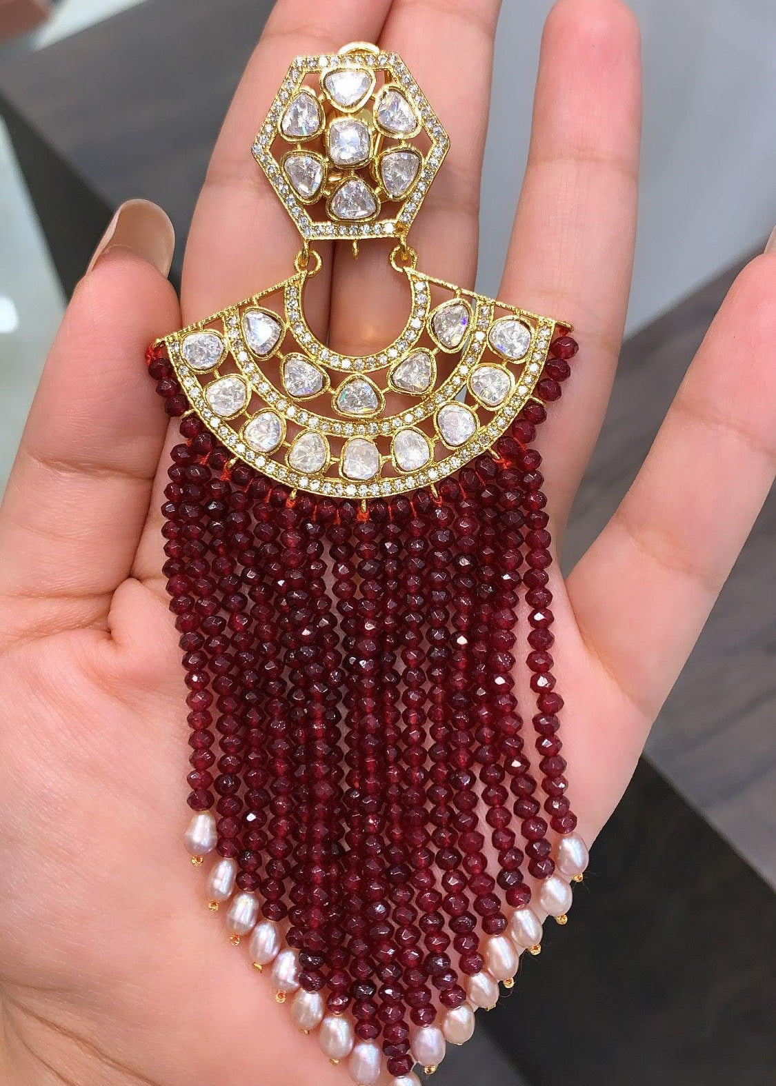 Mumtaz Chandbala (Ruby Red) - Zevar King