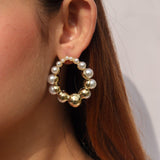 Pecan Pearl Earrings - Zevar King