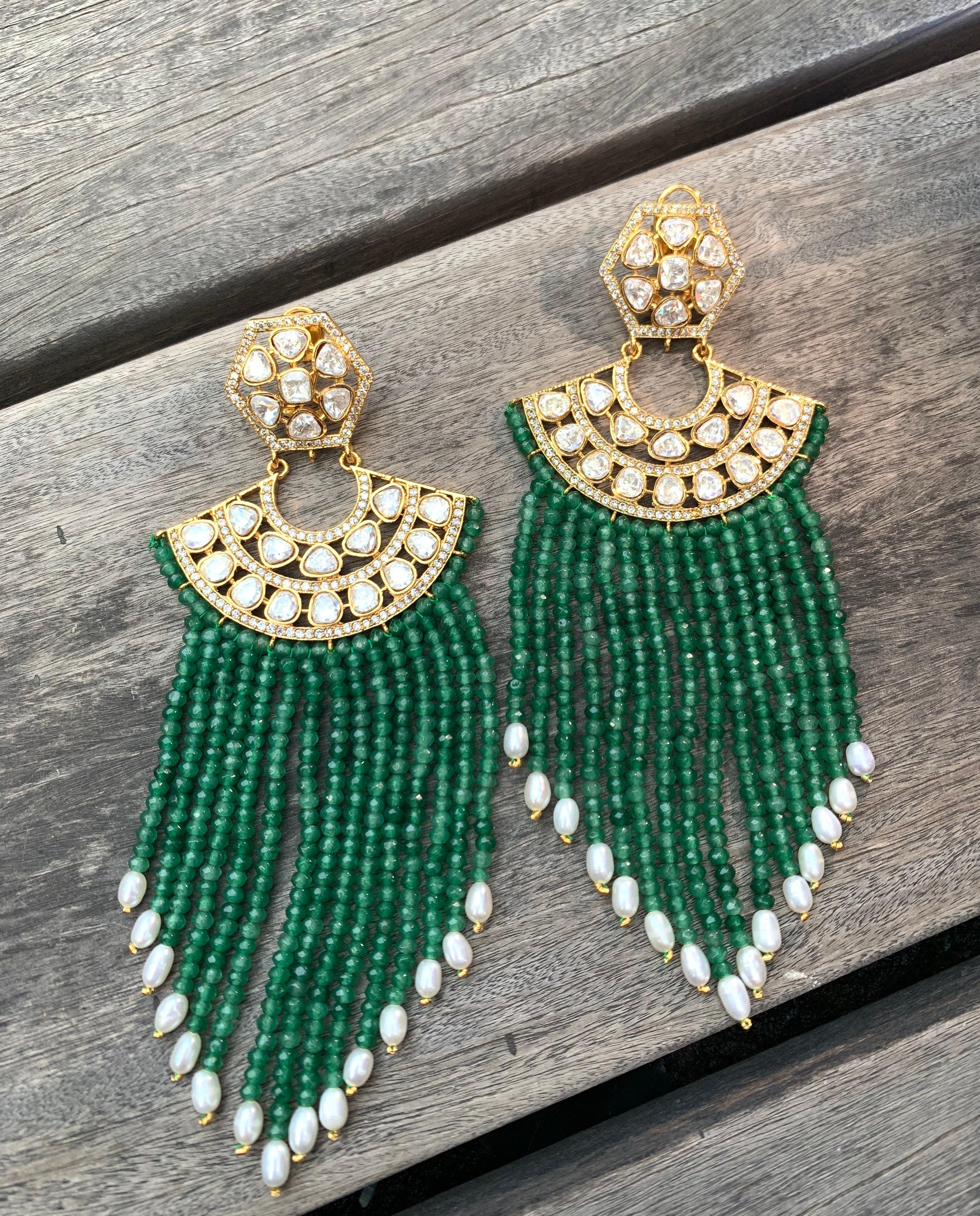 Mumtaz Chandbala (Emerald Green) - Zevar King