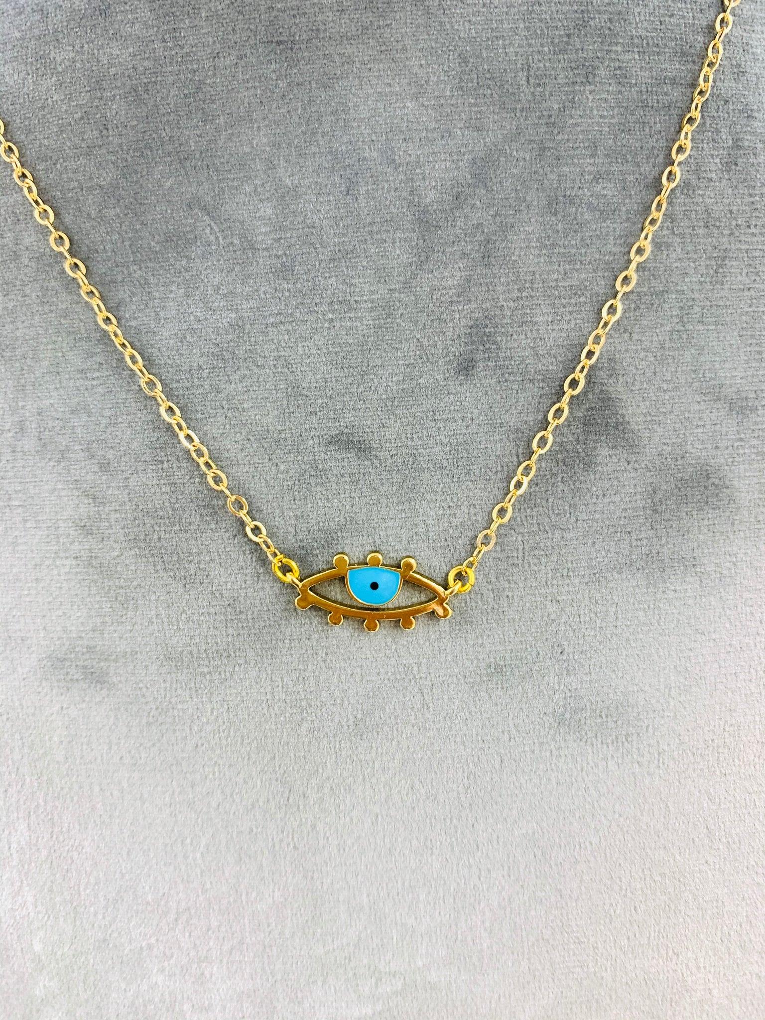 Small Eye Necklace - Zevar King