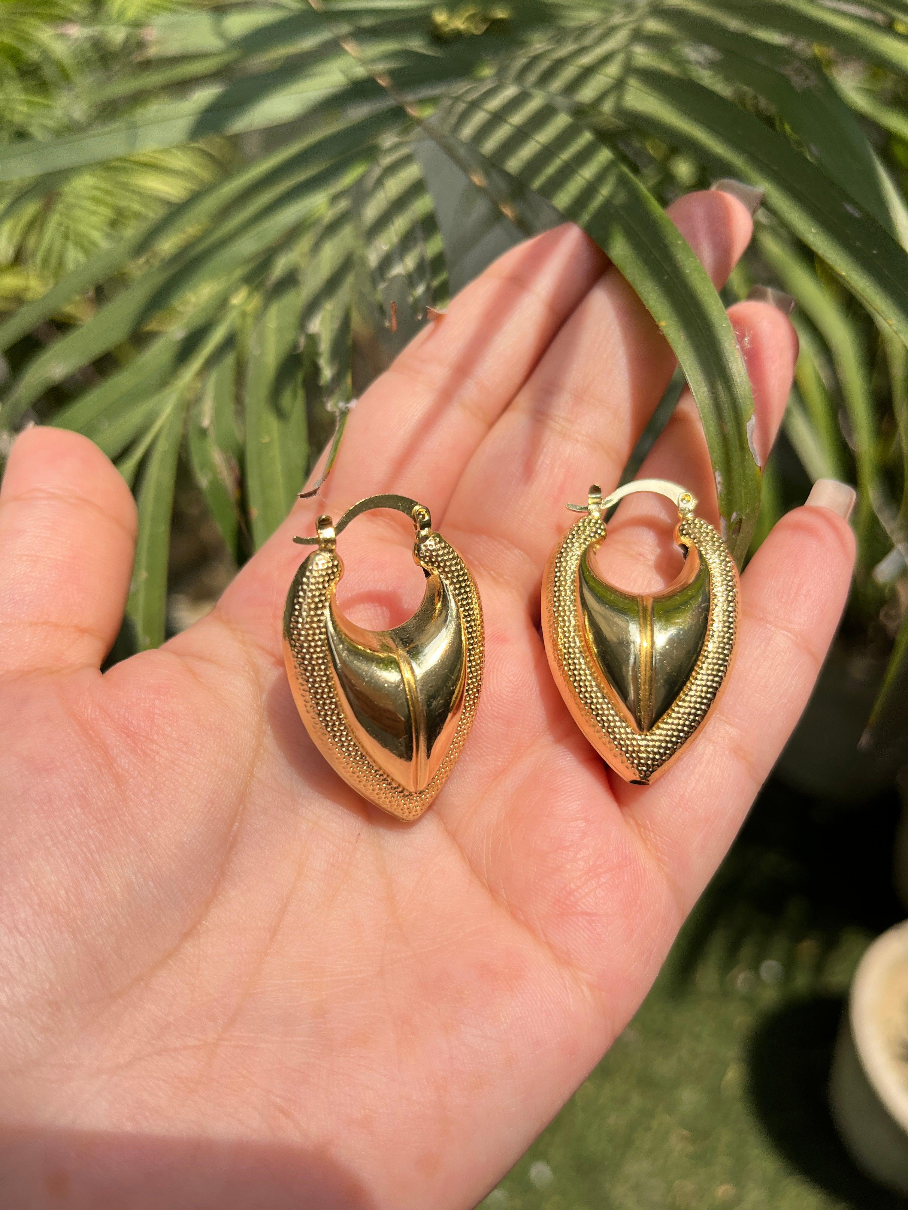 Swan Hoops - Zevar King