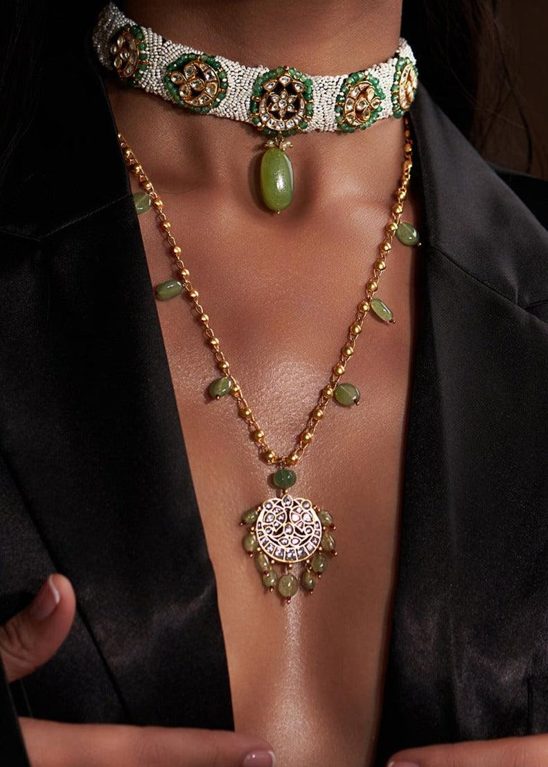 Daania pendant chain set - Zevar King