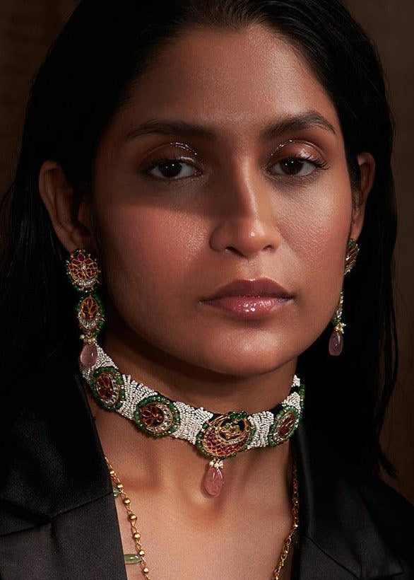 Zeenat Choker Set - Zevar King