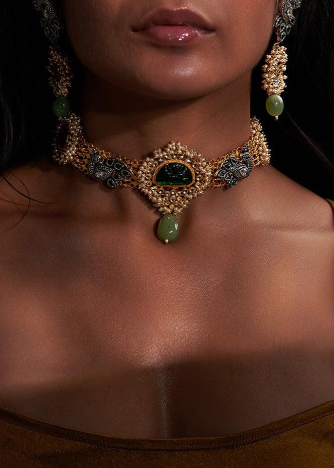 Aarohi Choker Set - Zevar King