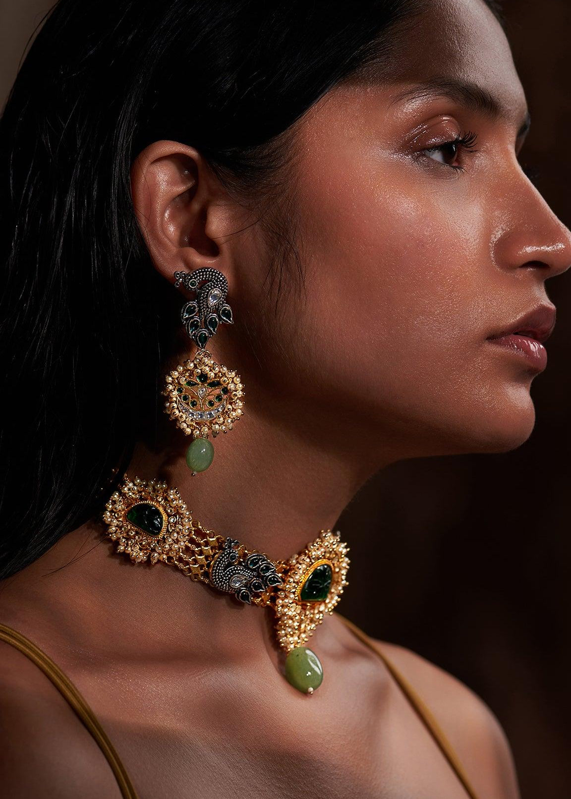 Aarohi Choker Set - Zevar King