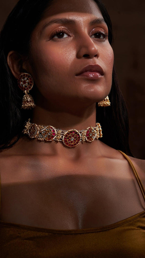 Zenab Choker Set - Zevar King