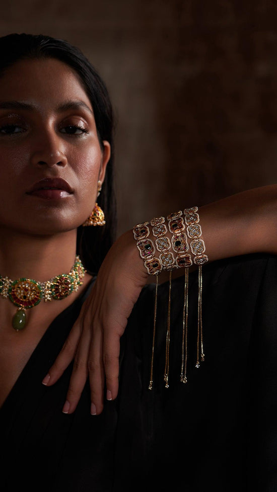 Aasma Bracelet - Multi Colour - Zevar King