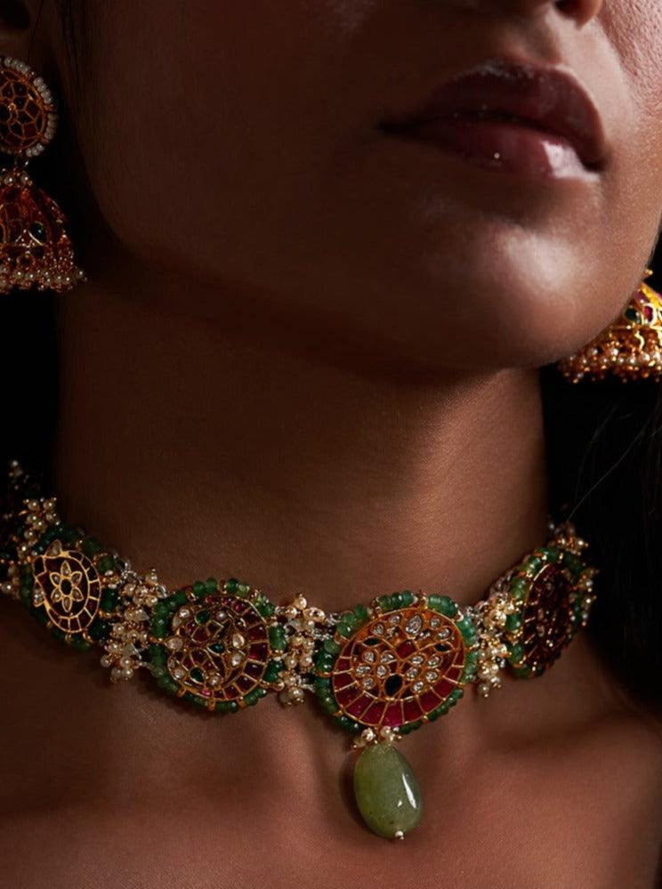 Aziza Choker Set - Zevar King