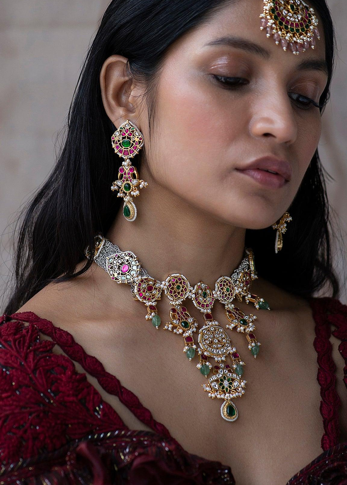 Mumtaz Necklace Set - Zevar King
