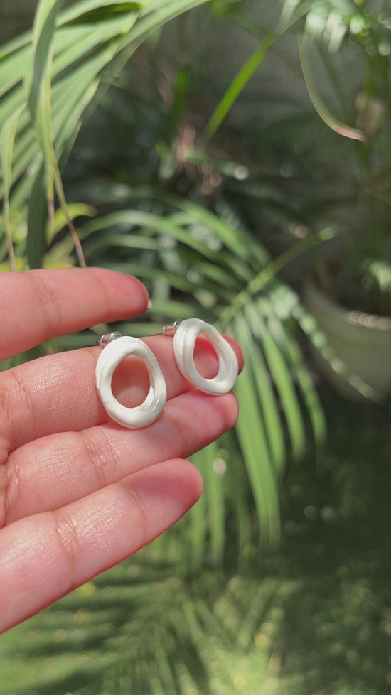 Load and play video in Gallery viewer, Ashna Shroff in Cotton Candy Studs
