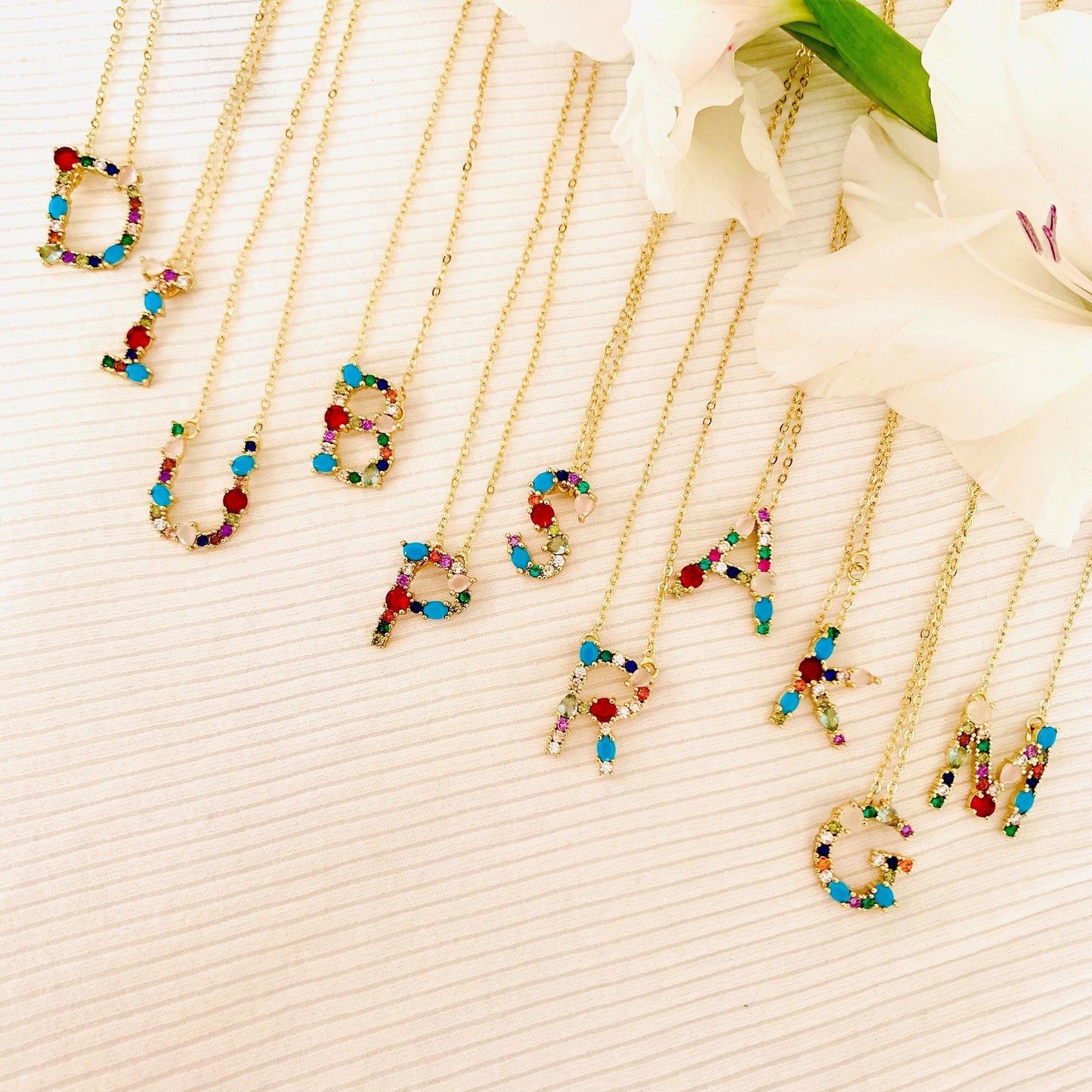 Initial Necklace - Zevar King