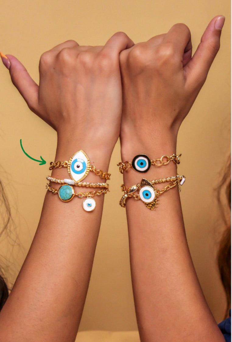 Sophia Eye Bracelet - Zevar King